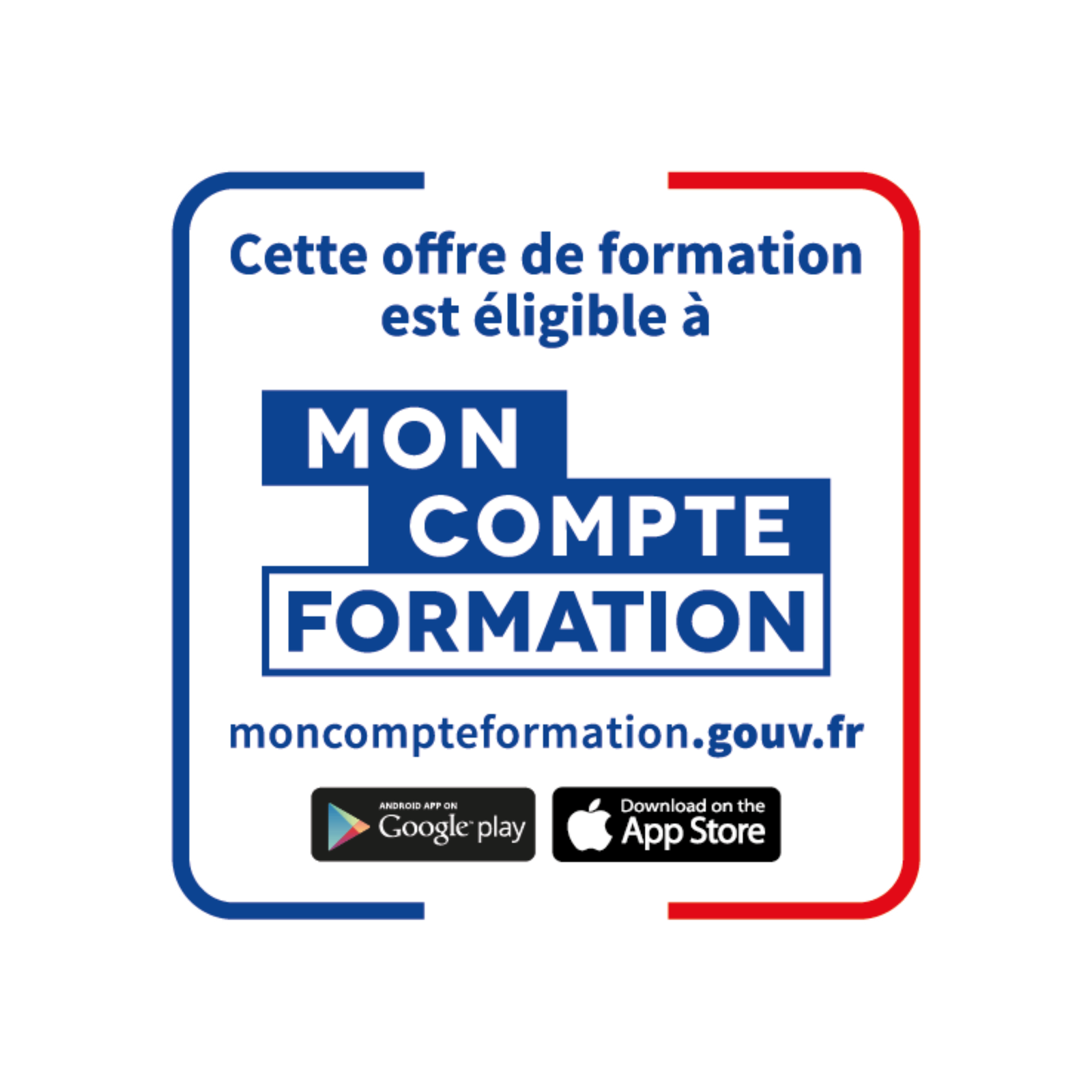 Formation éligible Mon Compte Formation CPF